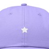Dalix Lil Star Embroidered Cotton Cap Outdoor Dad Hat Womens - 2 of 4