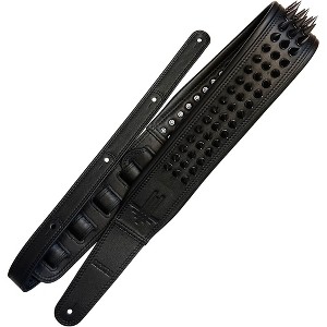 RICHTER Nergal Artist Series 1008N Guitar Strap Black 2.76 in. - 1 of 4