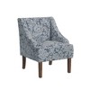 Classic Swoop Arm Chair Jacobean Print - HomePop - image 2 of 4