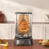 VEVOR Shawarma Grill Machine, Vertical Chicken Shawarma Cooker Machine Countertop, Electric Stainless Steel Broiler Gyro Rotisserie Oven Doner Kebab - 2 of 4