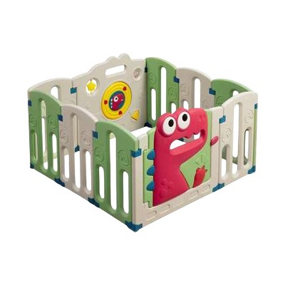 Bc Babycare Baby Playpen for Babies & Toddlers Play Yard with Interactive Playboard & Sounds Safe