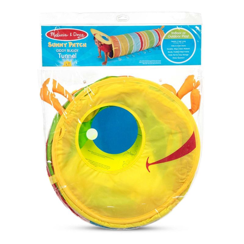 Melissa &#38; Doug Sunny Patch Giddy Buggy Crawl-Through Tunnel (almost 5 feet long), 4 of 11