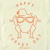 Men's Friends Happy Turkey Day Icon T-Shirt - 2 of 4