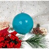 Christmas By Krebs - Plastic Shatterproof Ornament Decoration - Baja Blue, 6 inch (150mm) [2 Count] - 2 of 4