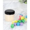 Cornucopia Brands Clear Plastic Jars w/ Black Plastic Lids 6pk; BPA Free for Bathroom, Kitchen, Crafts - 4 of 4