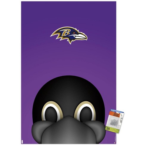 Trends International Nfl Baltimore Ravens - Lamar Jackson 20 Unframed Wall  Poster Print Clear Push Pins Bundle 22.375 X 34 : Target