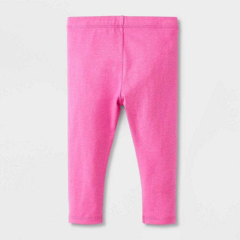 Baby Girls' Jersey Leggings - Cat & Jack™ Pink : Target