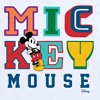 Boys' - Disney - Mickey Mouse Different Letters Short Sleeve Graphic T-Shirt - 2 of 4
