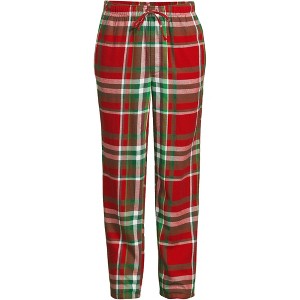 Lands' End Men's Flannel Pajama Pants - 1 of 2