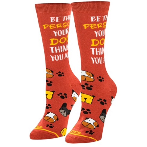 Cool Socks, Be The Person, Funny Novelty Socks, Adult, Medium : Target