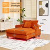 MOONMISS Corduroy Oversized Recliner Sofa with Deep Seat, 3 Pillows, Suitable for Living Room and Bedroom - 2 of 4