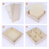 REGALWOVEN Fabric Collapsible Cube Storage Open Storage Bins 1 Pc - 3 of 4