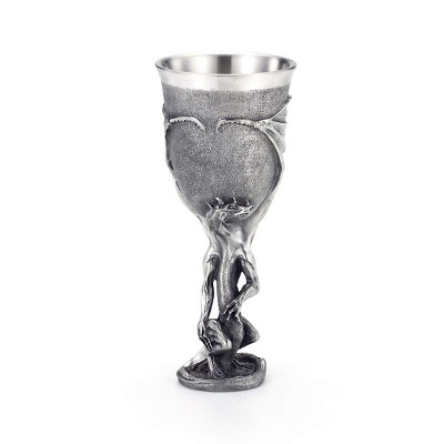 Royal Selangor Hand Finished Sculptors Dream-LORD OF THE RINGS Collection Pewter SMAUG Goblet Gift