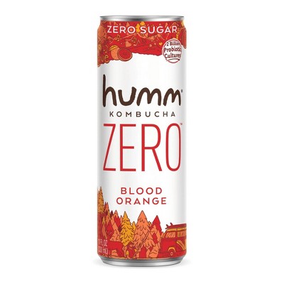 Humm Zero Sugar Blood Orange Kombucha - 11 fl oz