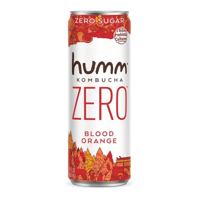 Humm Zero Sugar Blood Orange Kombucha - 11 fl oz