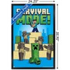 Trends International Minecraft - Survival Mode Framed Wall Poster Prints - 3 of 4