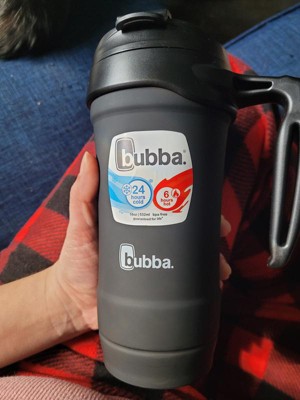 bubba Hero Stainless Steel Travel Mug with Handle, 18 oz., Black