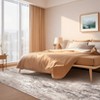 Modern Abstract Area Rugs for Living Room Washable Low Pile Thin Soft Rugs for Room Decor Carpet for Office Bedroom Runner Rug - 3 of 4