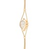 Peugeot Womens Gold-Tone Heart Shape Wire Watch with Mother of Pearl dial - 3 of 4