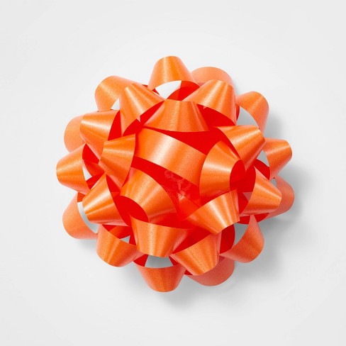 Ribbon - Mini Pom Pom - 3/8 Inch - Orange