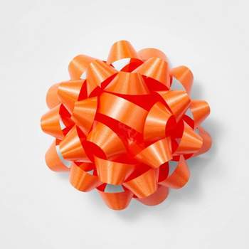 Orange Jumbo Gift Bow - Spritz™