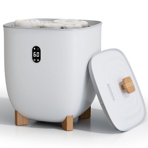 EUHOMY Towel Warmer Bucket,20L LuxuryTowel Warmer for Bathroom & Spa, Auto Shut-Off & Dehumidifier Function - 1 of 4