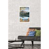 Trends International Lantern Press - Longs Peak & Bear Lake Fall Framed Wall Poster Prints - 2 of 4