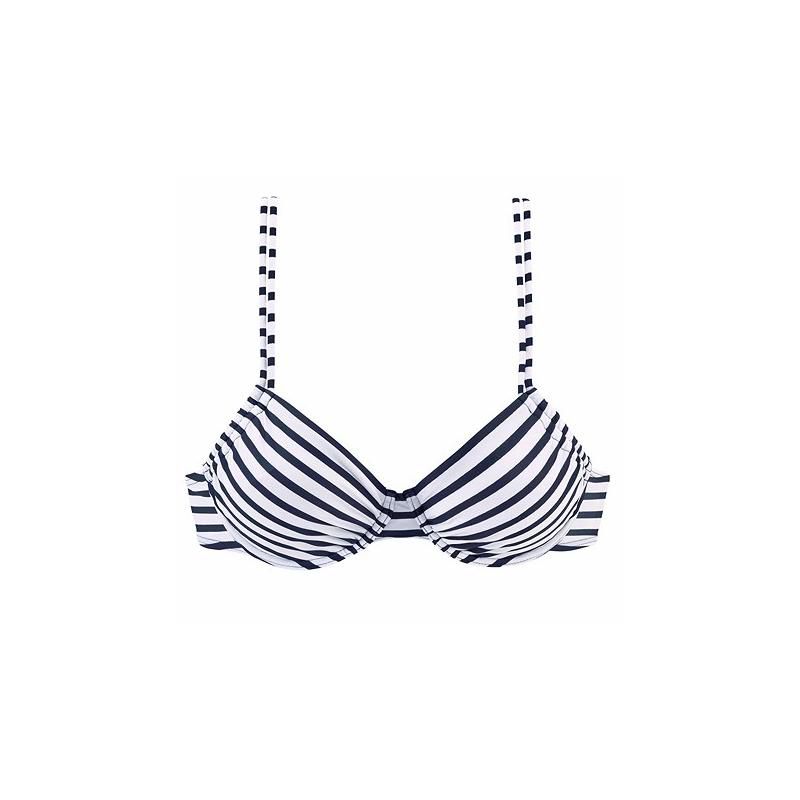 LASCANA Women's Pattern Underwire Bikini Swimwear Top, 6 of 8