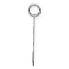 Black Bow Jewelry Sterling Silver, Jersey Collection, Large Number 33 Pendant - 2 of 4