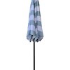 Outdoor Patio Umbrella, 9 FT Umbrella, Umbrella with 6 Steel Ribs,UV Resistant Polyester Fabric Lawn Umbrella with Steel Frame-Coolbibila - 4 of 4