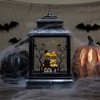Northlight Lighted Halloween Snow Globe Lantern with Pumpkin Couple - 11.5" - Warm White LED - 2 of 4