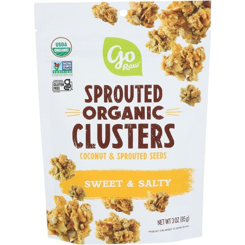 Go Raw Clusters Coconut Sweet And Salty - Pack Of 6 - 3 Oz : Target