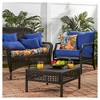Kensington Garden 17"x44" Outdoor Bench Cushion - 3 of 4