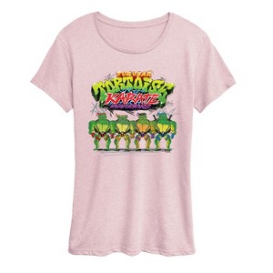 Women's - Teenage Mutant Ninja Turtles - TMNT Turtles Short Sleeve Graphic T-Shirt - 1 of 3