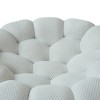 WJShome Bubble Couch,48.43inch Loveseat Sofa,Lazy Floor Sofa,Curved Couch For Living Room, Office, Apartment, No-Assembly - 4 of 4