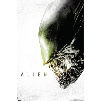 Trends International Alien - Profile Framed Wall Poster Prints