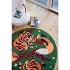 Lany Space Maggie Stephenson Oval Wild Stars Rug - 3 of 4