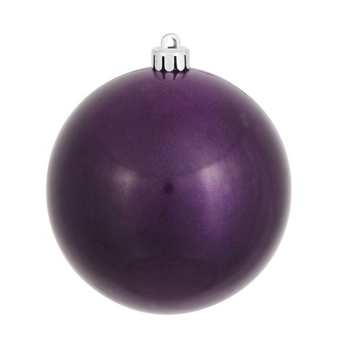 Vickerman Plum Ball Ornament - image 1 of 4