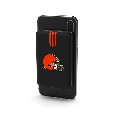 NFL Cleveland Browns Wireless Charging Power Bank