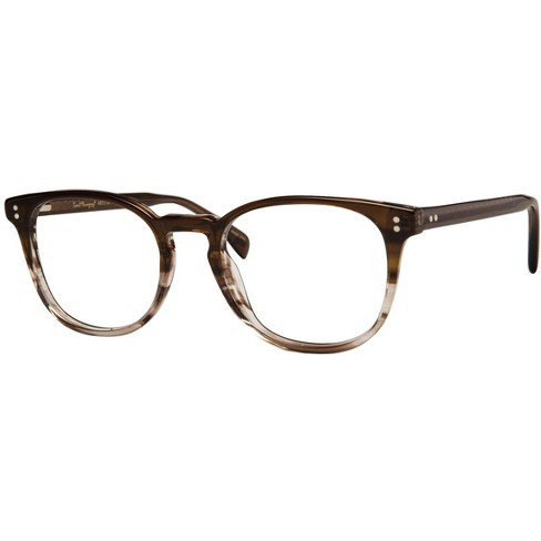 Ernest Hemingway H4873 Designer Acetate Eye Glasses Frame In Brown Fade demo Lens 134mm Frame 51mm Lens Width Target