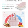 Paaaawaters Lunch Bag Women, Double Deck Insulated Lunch Box, Large Lunch Cooler For Work Picnic School - 2 of 4