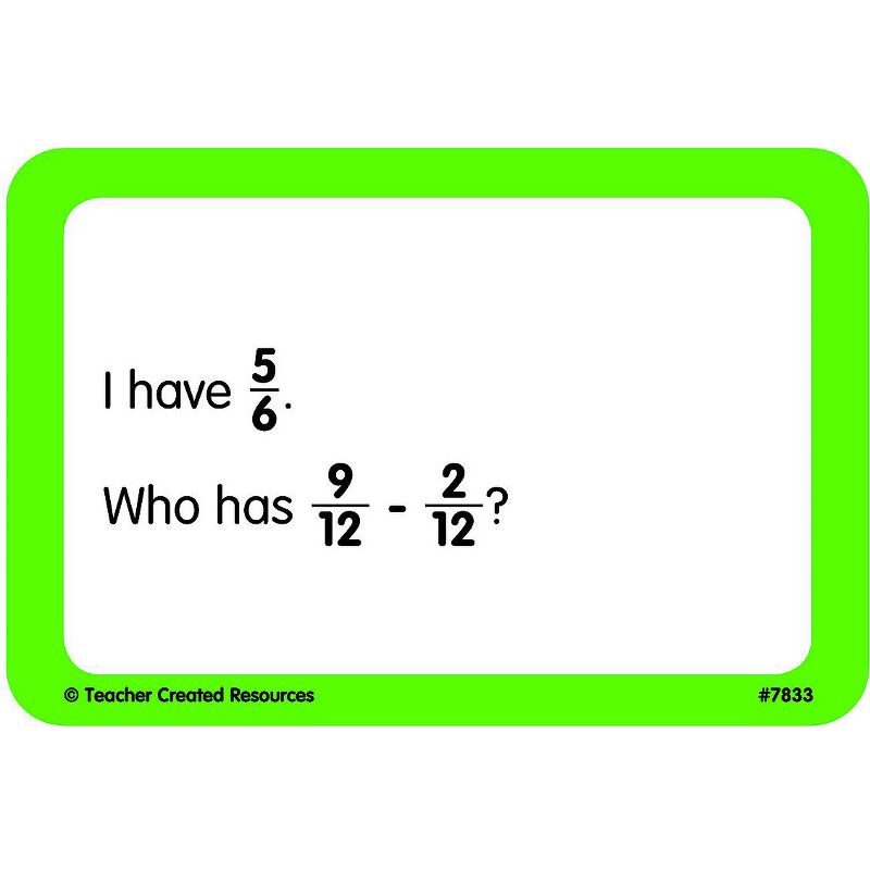 Teacher Created Resources I Have, Who Has Math Game - Grade 4-5, 2 of 5