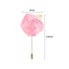 Unique Bargains Wedding Ceremony Anniversary Groom Silk Metal Rose Boutonnieres 24 Pcs - 2 of 3