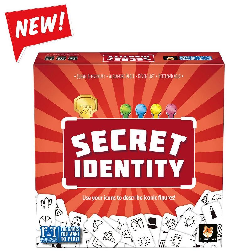 R&R Games Secret Identity Party Guessig Family Night Game For Adults & Kids, 1 of 5