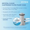 INTEX 12 x 2.5 Foot Metal Frame Above Ground Swimming Pool, Type A Filter, Protective Cover, and Complete Maintenance Kit with Vacuum Skimmer and Pole - 3 of 4