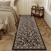 Modern Washable Area Rugs for Living Room Non Slip Stain Resistant Ultra Soft Floral Rug Carpet Floor Mat for Bedroom Dining Room Office - 3 of 4