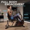 Sunny Health & Fitness Corezy 16-Level Smart Magnetic Resistance Recumbent Bike with Workout Bands - SF-RB424006 - 3 of 4