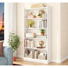 Gulches Wood Bookcase, 72" Tall Bookshelf with 6-Tier Open Storage Shelves - 4 of 4