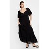 Women's Plus Size Marci Maxi Dress - black | CITY CHIC - 2 of 4