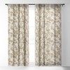 Holli Zollinger Greenwood Linen Single Panel Sheer Window Curtain - Deny Designs - image 2 of 4